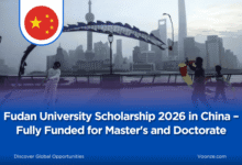 Fudan University Scholarship 2026 in China – Fully Funded for Master's and Doctorate