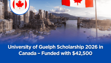 University of Guelph Scholarship 2026 in Canada – Funded with $42,500