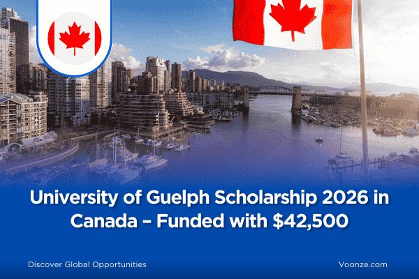 University of Guelph Scholarship 2026 in Canada – Funded with $42,500