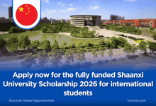 Apply now for the fully funded Shaanxi University Scholarship 2026 for international students