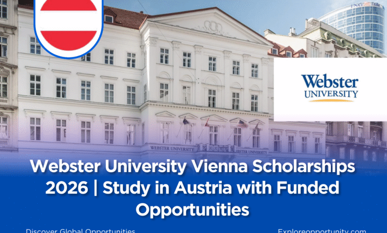 Webster University Vienna Scholarships 2026 | Study in Austria with Funded Opportunities