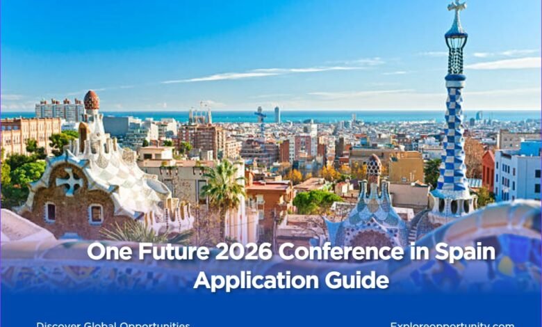 One Future 2026 Conference in Spain Application Guide