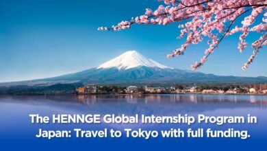 The HENNGE Global Internship Program in Japan: Travel to Tokyo with full funding.